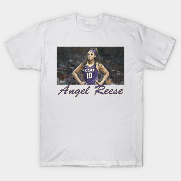 angel reese T-Shirt by Habli